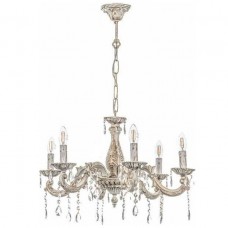 Φωτιστικό Κρεμαστό 5xE14 Μεταλλικό σε Μπεζ Πατίνα 5304-5